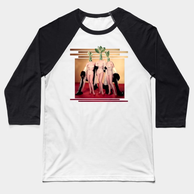 Cactus Girls Baseball T-Shirt by sartworks
